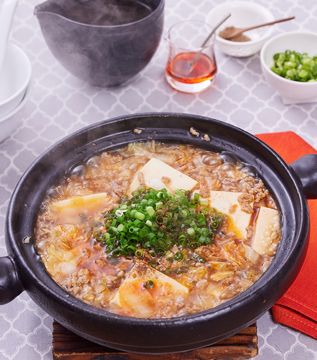 麻婆豆腐鍋