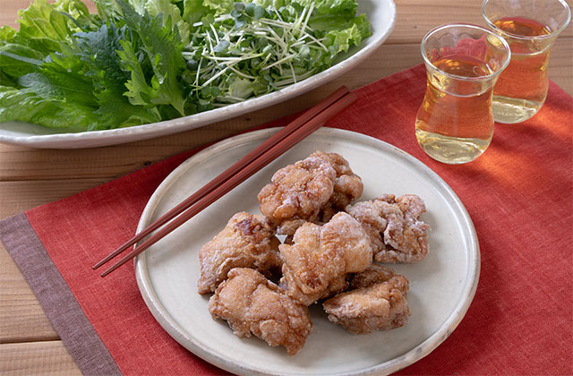 鶏の竜田焼き