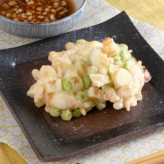 枝豆のかき揚げ