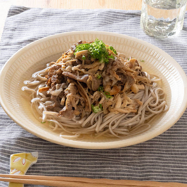 えのき肉そば