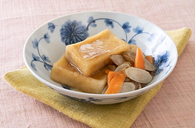 揚げだし高野豆腐