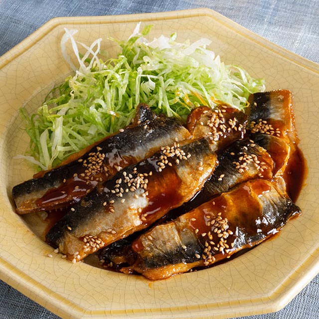 いわしのコチュジャン照り焼き