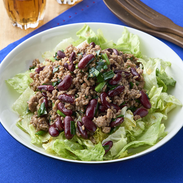 豆たっぷりの中華風混ぜサラダ