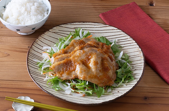 豚肉のしょうが焼き