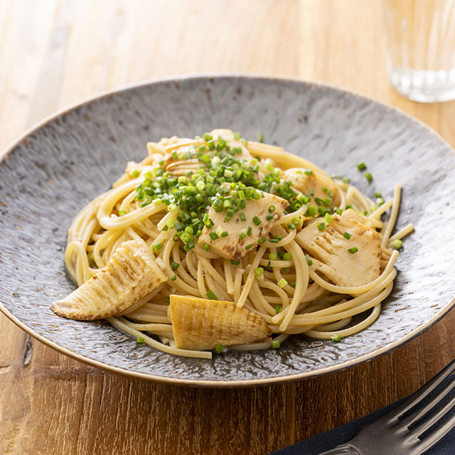 たけのこの和風だしパスタ