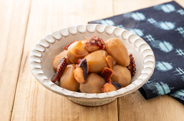 里芋とたこの煮っころがし