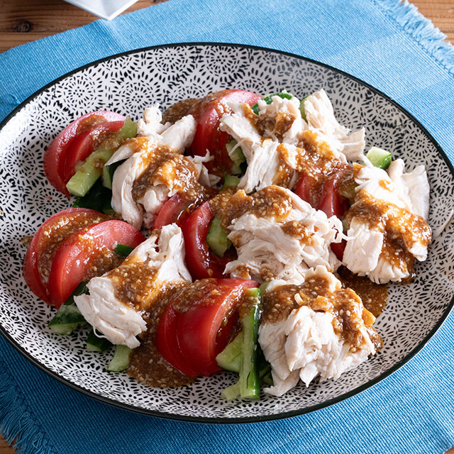 裂かない棒々鶏(バンバンジー)