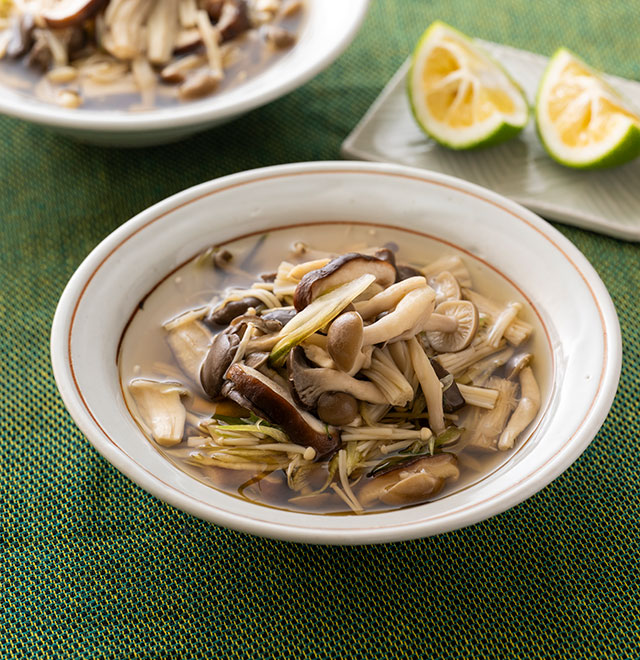 きのこの煮びたし