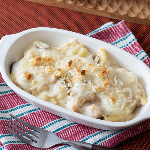 マカロニグラタン