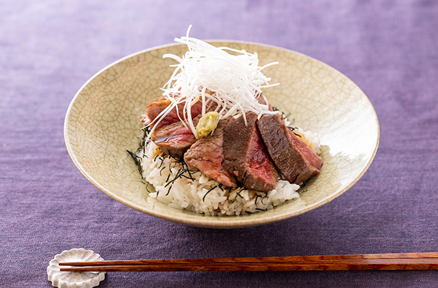 和風ステーキ丼