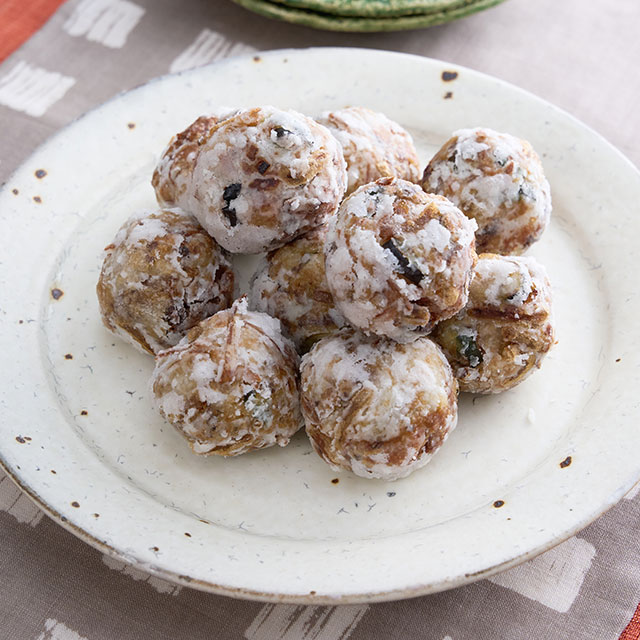 牛ごぼうの里芋コロッケ