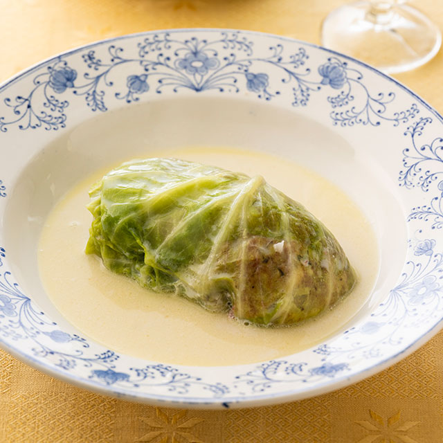 コンビーフのロールキャベツ