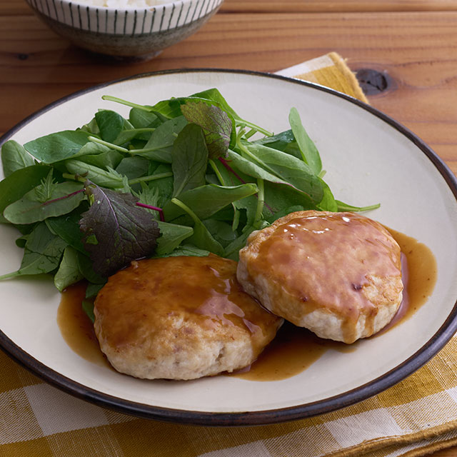 豆腐チキンハンバーグ