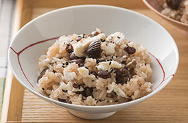 鯛のお赤飯