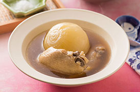 鯛のわかめレンジ蒸し