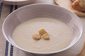 白いんげん豆のポタージュ