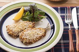 いわしのオーロラソース焼き