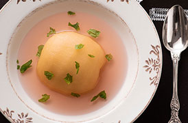 りんごのホットスープ