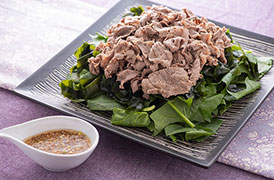 牛しゃぶほうれん草サラダ