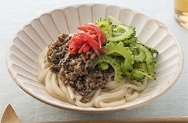 ゴーヤじゃじゃうどん
