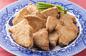 かつおの中華風揚げ焼き