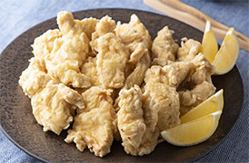鶏天 柚子こしょう風味
