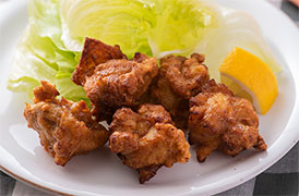 鶏のカレー塩麹から揚げ