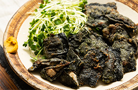かきの磯辺焼き