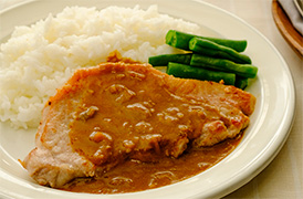 ポークステーキカレー