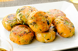はんぺんのピリ辛さつま揚げ