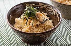 塩さばと卵の香味みそごはん