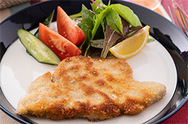 豚ヒレ肉のミラノ風カツレツ