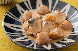 さばの柚子みそ煮