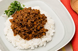 ごぼうのみそドライカレー
