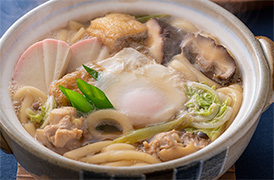 鍋焼きうどん