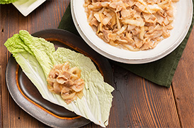 豚肉の白菜巻き