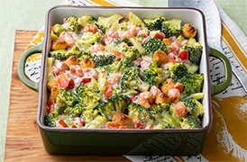 マヨ野菜と鶏胸肉の重ね焼き