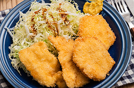 塩漬けチキンカツ