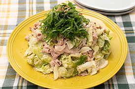 春キャベツの豚しゃぶサラダ