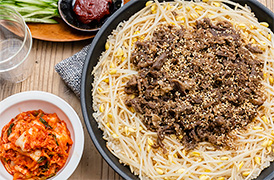 焼き肉もやしごはん
