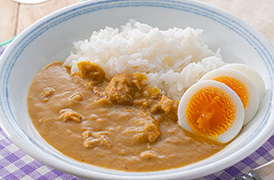 野菜ピューレのツナカレー