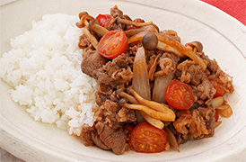 トマトのハヤシライス