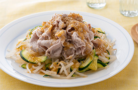 豚肉の冷しゃぶサラダ