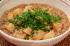 里芋そぼろ煮