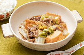 牛肉と白菜のうま煮