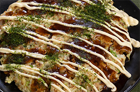 カリフラワーのお好み焼き オリジナルソース