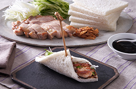 北京ダック風ロールサンド