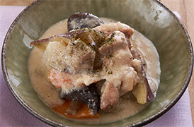 冬野菜の粕煮