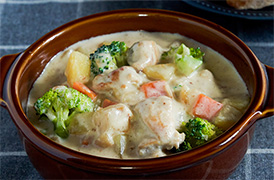 フライパンひとつダイスクリームシチュー