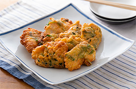 鶏胸肉のしそ明太揚げ